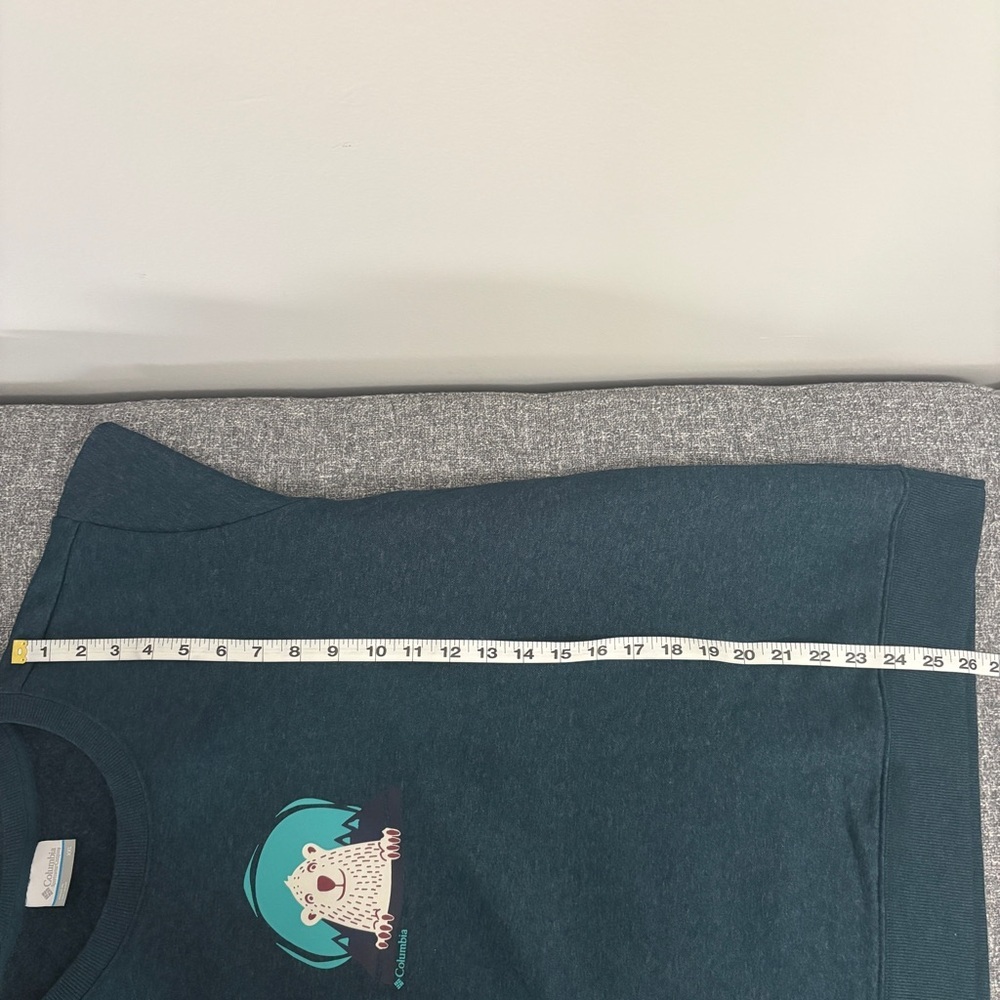 Columbia Dark Teal Sweatshirt - Picture 8 of 11